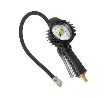 Standard manual tyre gauge, Calibrated, 0-12 bar/170 psi