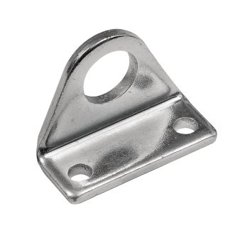 Foot fastening, ISO6432, Piston Ø12-16, galvanised steel, 1 piece