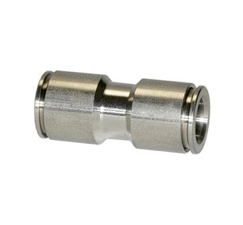 Straight push-in connector, for hose exterior Ø 4 mm