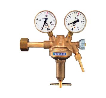 Flange pressure controller 200 bar, Oxygen, 0 - 10 bar