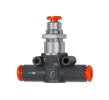 3/2-way valve, pneumatically »lineonline«, NC, hose-hose, hose Ø6