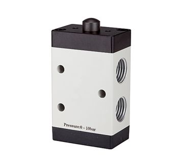 3/2-way valve, Mechanically actuated, »M3«, Tappet, NC, G 1/8