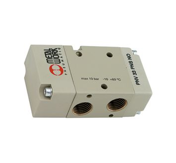 3/2-way valve, Pneumatic, monostable, Connection G 1/8, NO