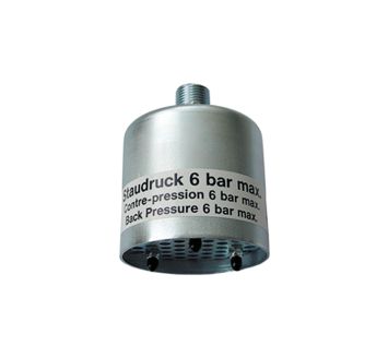 High performance silencer, G 1/2, Supply pressure max. 6 bar