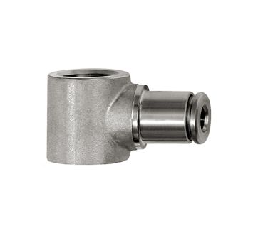 L-ring piece, G 1/8, for hose exterior Ø 4 mm