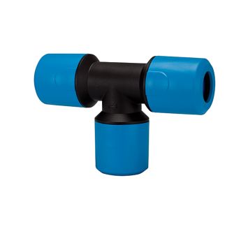 T-connection PP, for hose exterior Ø 32 mm