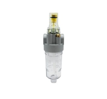Mist oiler »Standard-mini« with PC container, Size 0, G 1/8