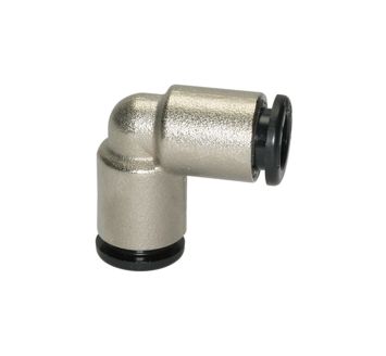 Push-in L-connector »click-clock« for hose exterior Ø 3 mm