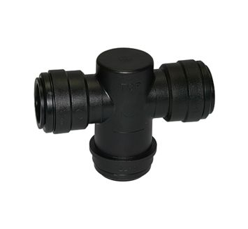Water separator, for pipe exterior Ø 22 mm, POM