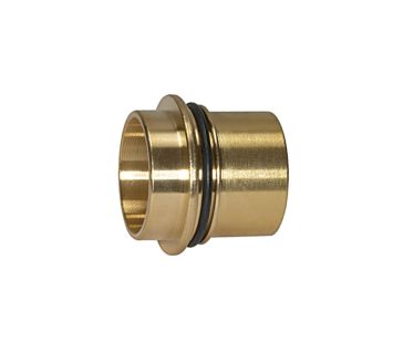 Water separator, for pipe exterior Ø 28 mm, brass