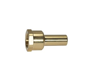 Screw-on supports, brass, IT, G 1/2, for pipe exterior Ø 15 mm