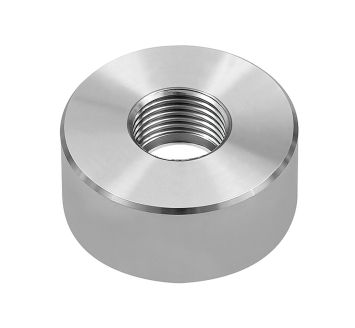 Weld-on nozzle for pressure transducer, G 1/2, Stainless steel