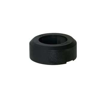 Protective cap, black, for pipe exterior Ø 12 mm, POM