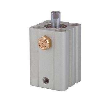 Short stroke cyl., single-acting, Piston Ø 12, Stroke 5, M5x0,8