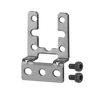Metal mounting bracket, vertical