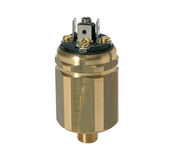 Vacuum pressure switch, Brass, G 1/8, Setting range 20 - 800 mbar