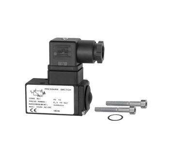 Pressure switch changeover contact design flangeable, 0.5-10 bar