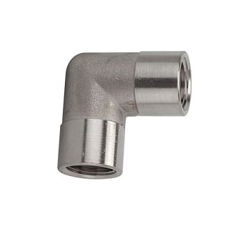 Angled piece, interior/interior, G 1/8, Stainless steel 1.4404
