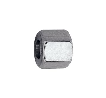 Coupling nut, M8x1, Pipe exterior Ø 4 mm, Stainless steel 1.4571