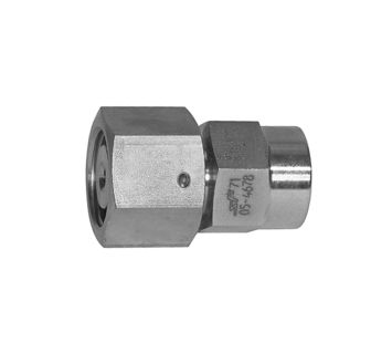 Pressure gauge- screw connection, sealing cone, G 1/4 i., FKM