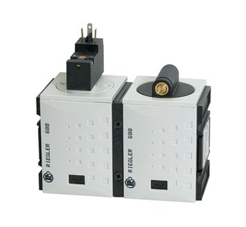 Filling unit »FUTURA«, electr. actuated, 24 V DC, Size 1, G 1/4