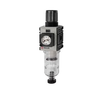 Filter regulator »FUTURA-mini« PC container, Size 0, G 1/4, 0.1-4