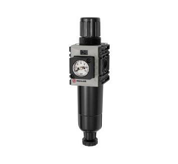 Filter regulator »FUTURA-mini«, Metal container, G 1/4, 0.1 - 4