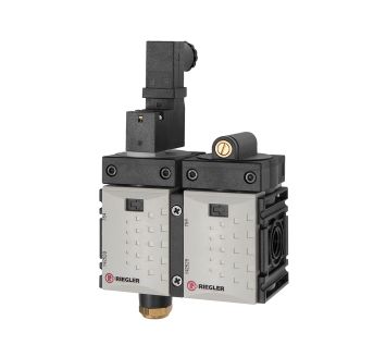 Filling unit »FUTURA-mini«, electr. actuated, 24 V DC, G 1/4