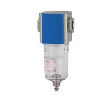 Filter »G-mini« with PC container, 5 µm, Size 200, G 1/8