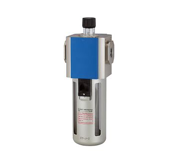 Mist oiler »G«, PC container, Protective cage, Size 300, G 1/4