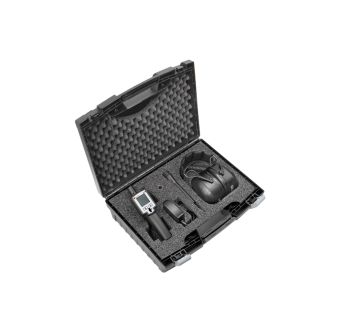 Leak detector incl. accessories in a practical case