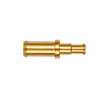 Straight reducing supports, for hose I.D. 3/2 mm, brass