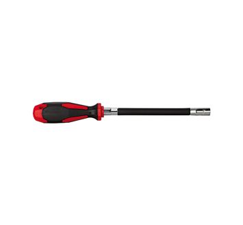 Screwdriver, for mounting worm thread hose clamps