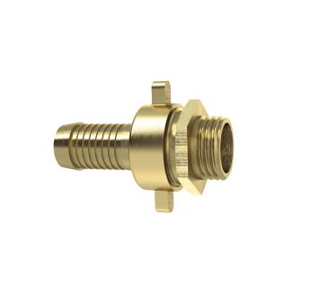 3/3 Stand pipe fitting G1/2 ETx13, nut 3/4, taper seat, Brass