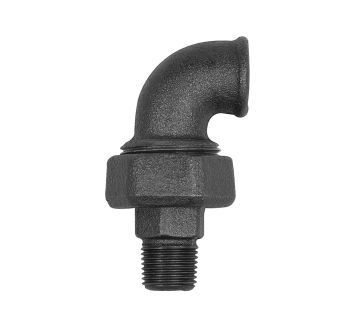 Fitting elbow 97 IT/ET Rp 1/2,R 1/2 black malleable iron fitting