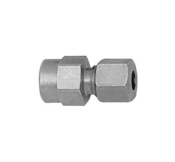 Pressure gauge- screw connection, G 1/4 i., Pipe exterior Ø 6