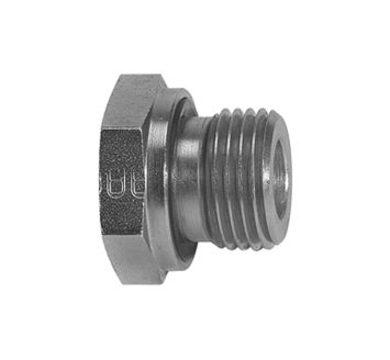 Short reducer, G 3/8 o., G 1/8 i., AF1 22, galvanised steel