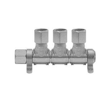 Compressed air distributor »Multi-Link«, without coupling, 3 unit